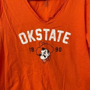 Old Navy National Collegiate Oklahoma State University v-neck shirt XXL NWOT